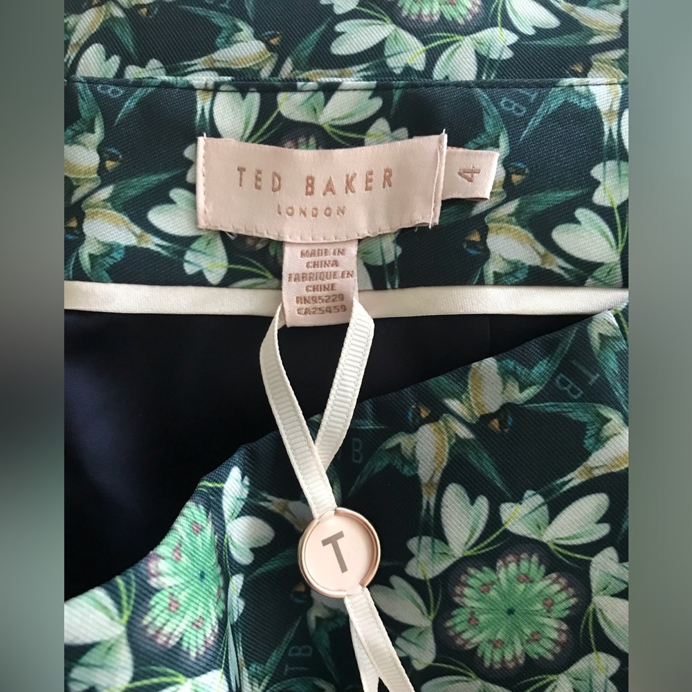 NWT Ted Baker mini skirt SZ 4 - Picture 6 of 9